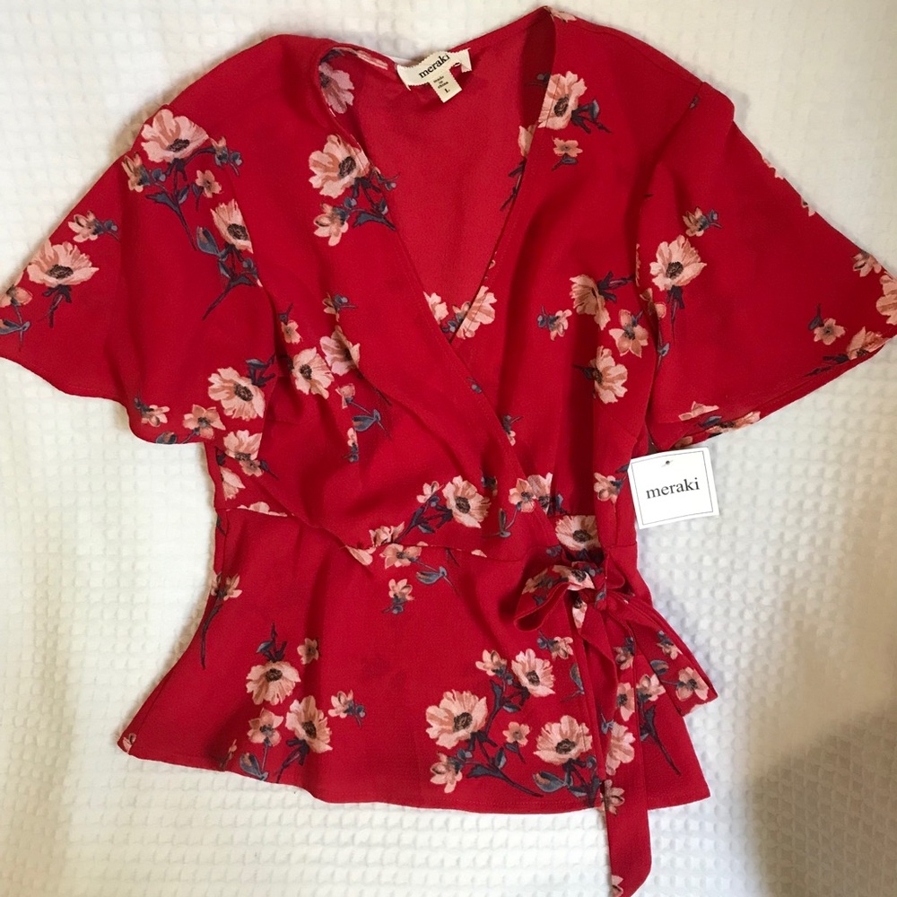 Flowery Blouse